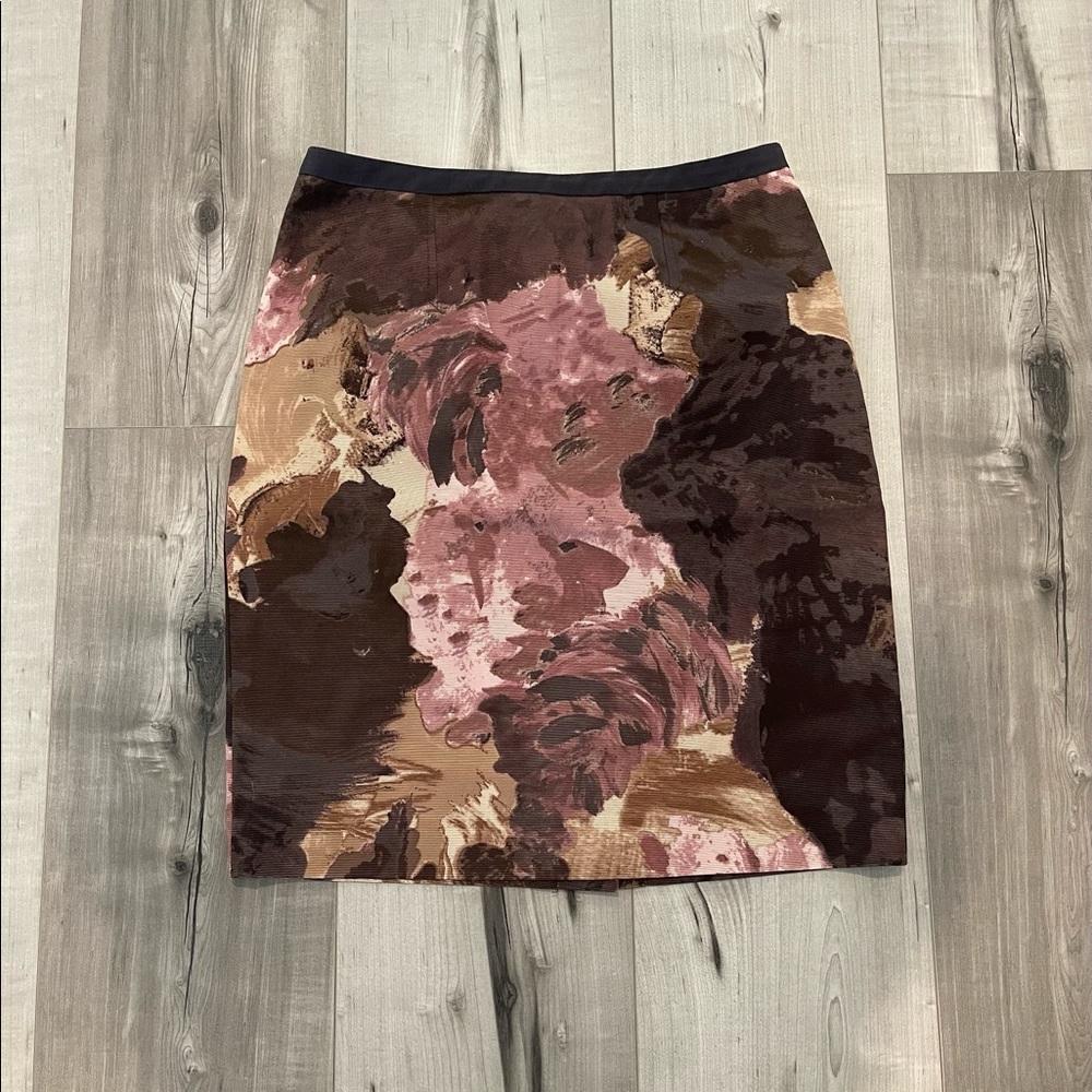 Loft Floral Mini Skirt